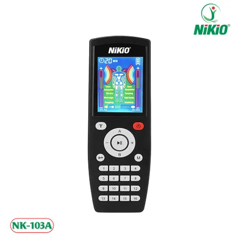 Máy Massage Xung Điện Nikio NK-103A - Thiết Bị 4 Kênh, 8 Miếng Dán, 16 Chế Độ và 20 Cường Độ Giúp Giảm Đau Mỏi Hiệu Quả