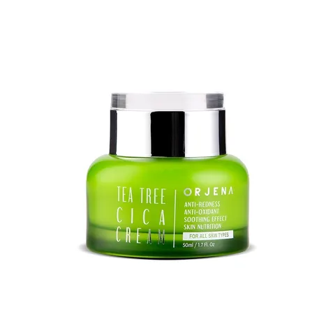 Kem Dưỡng Ẩm Orjena Chiết Xuất Tràm Trà & Rau Má - Chăm Sóc Da Dịu Nhẹ, Phục Hồi Da 50ML Hàn Quốc