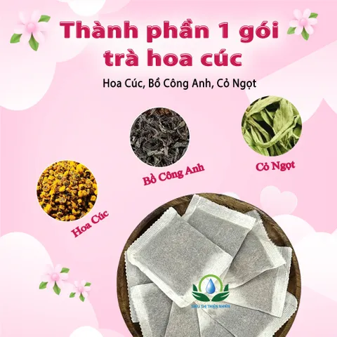 Trà Hoa Cúc Túi Lọc 30 x 3g Siêu Thị Thiên Nhiên