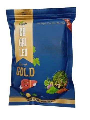 Trà Túi Lọc Cà Gai Leo Rau Má Gold GiGa 250g - Hỗ Trợ Gan, Giải Độc, Thanh Nhiệt, Thảo Dược Tự Nhiên Việt Nam