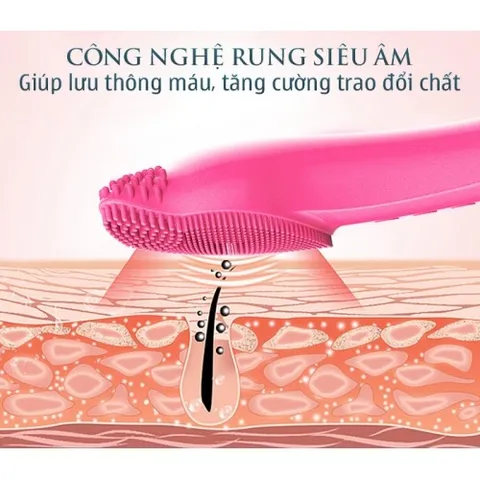 Máy Rửa Mặt Massage Nâng Cơ Nikio NK-120 - Công Nghệ Rung Siêu Âm, Chống Nước IPX7, Thiết Kế Gọn Nhẹ, Quà Tặng Tuyệt Vời Cho Làm Đẹp
