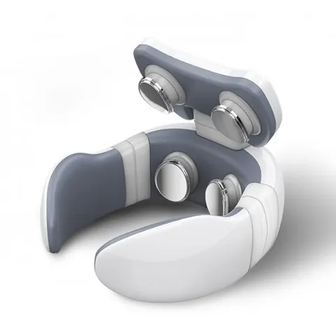 Máy massage cổ gáy xung điện Nikio NK-130 - 4 điện cực, 5 chế độ massage, công nghệ sưởi ấm, giảm đau nhức hiệu quả