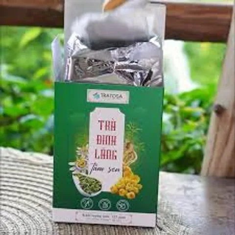 Trà Đinh lăng tâm sen TRATOSA giúp cải thiện mất ngủ, stress
