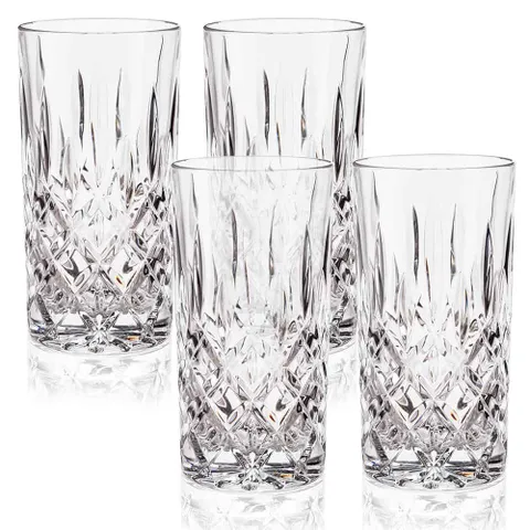 Bộ 4 Cốc Pha Lê Nachtmann Noblesse 89208 - Sang Trọng 375ml, Chất Lượng Cao, Thiết Kế Tinh Xảo, Xuất Xứ Đức