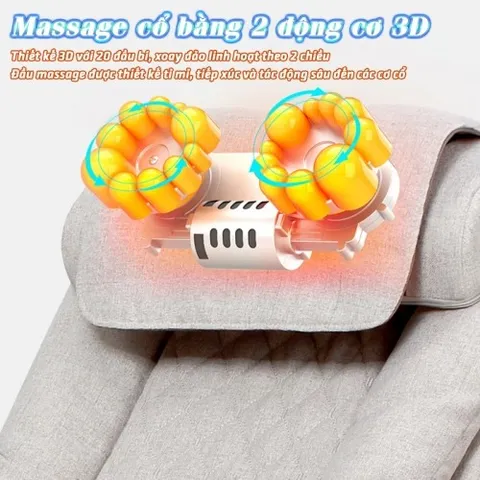 Ghế massage thư giãn bập bênh Nikio NK-155 - Công nghệ Shiatsu, thiết kế sang trọng, giảm đau nhức, thư giãn toàn thân cho mọi lứa tuổi.