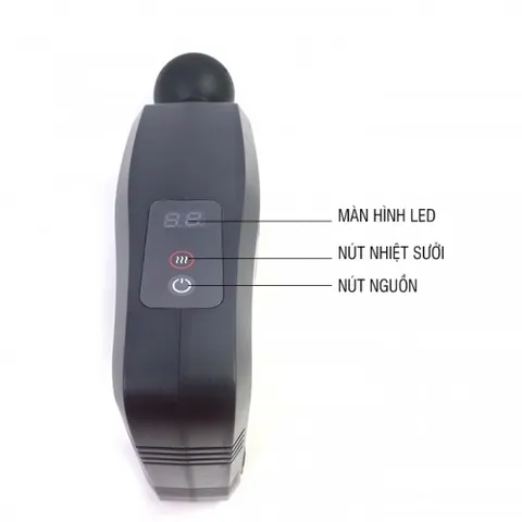 Súng massage giãn cơ toàn thân Nikio NK-275 - Thiết bị massage 6 tốc độ, 7 đầu massage hỗ trợ thư giãn và phục hồi cơ bắp hiệu quả.