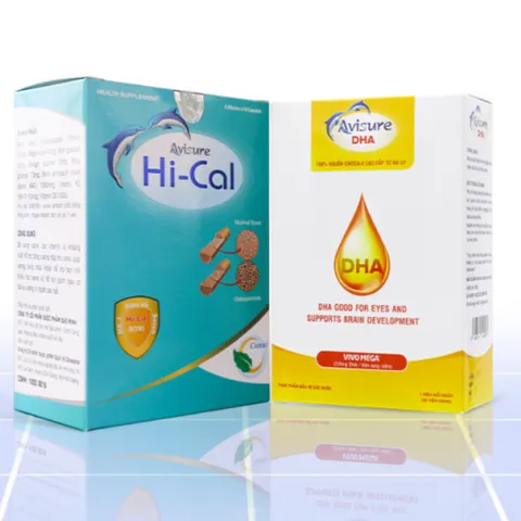 Combo Canxi Hữu Cơ và DHA Avisure cho Bà Bầu – Hỗ trợ Phát Triển Não Bộ và Thị Giác cho Mẹ và Bé