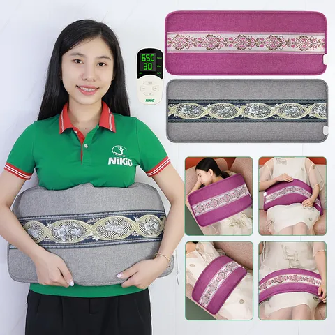 Túi Chườm Nóng Muối Biển Nikio NK-201 - Giảm Đau Nhức, Tăng Tuần Hoàn Máu, Chườm Bụng Kinh, 10 Mức Nhiệt Tùy Chỉnh