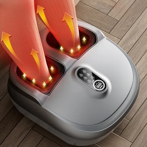 Máy Massage Bàn Chân và Bắp Chân Nhật Bản Nikio NK-187 - Thiết Bị Massage Thư Giãn Với Công Nghệ Hiện Đại, Hệ Thống Túi Khí và Nhiệt Sưởi Ấm