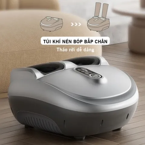 Máy Massage Bàn Chân và Bắp Chân Nhật Bản Nikio NK-187 - Thiết Bị Massage Thư Giãn Với Công Nghệ Hiện Đại, Hệ Thống Túi Khí và Nhiệt Sưởi Ấm