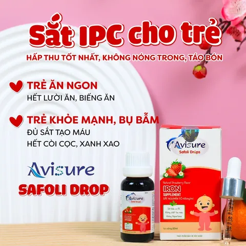 Bộ 3 Vitamin cho Bé Avisure D3MK7, DHA Smart Kid và Safoli Drop - Hỗ Trợ Phát Triển Chiều Cao, Thông Minh và Sức Khỏe Toàn Diện