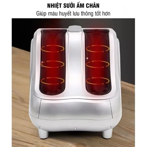 Máy Massage Chân Nikio NK-189 3D Đa Năng - Công Nghệ Massage 4D Giúp Giảm Đau Thoải Mái Cho Chân Bắp Chân Và Gót Chân