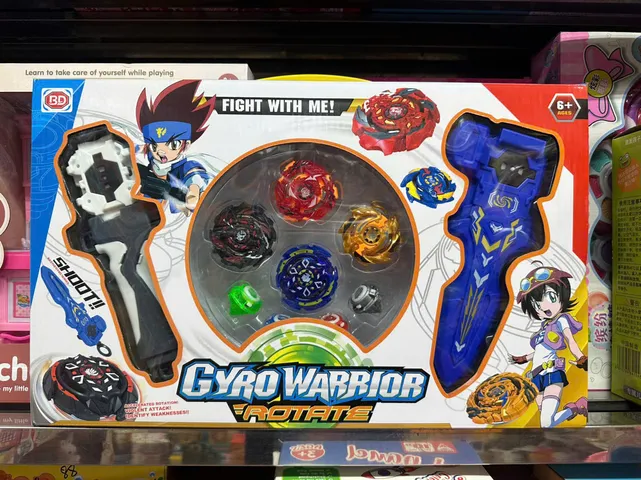 Đồ Chơi Con Quay 329-45 Gyro Warrior Rotate - Đồ Chơi Giải Trí Trẻ Em Độc Đáo Cho Bé Yêu, Kích Thước 42x26x5cm