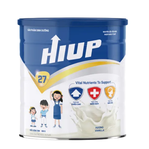 Sữa non HIUP tăng chiều cao cho trẻ từ 3 đến 15 tuổi-650gr