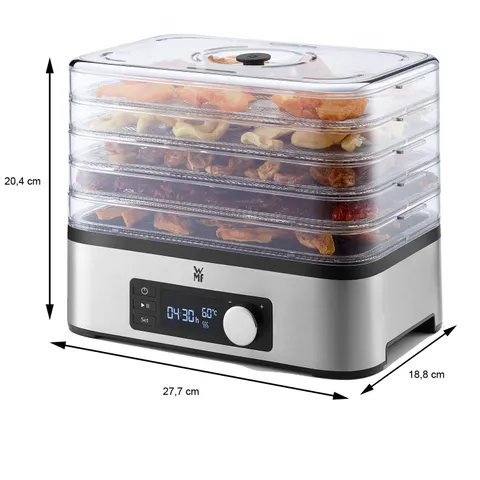 Máy Sấy Thực Phẩm WMF Kuchenminis Dorrautomat - Thiết Kế Sang Trọng, Hẹn Giờ 24h, Bảo Quản Thực Phẩm An Toàn, Công Suất 220W
