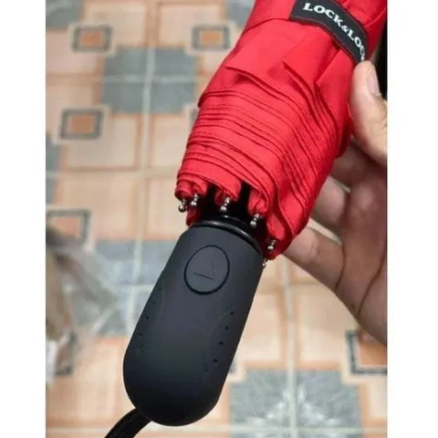 Ô Dù Cầm Tay Mở Tự Động Gấp 3 Chống UV LocknLock ETM005 - Thiết Kế Sang Trọng, Nhỏ Gọn, Chống Nắng Mưa, Giao Màu Ngẫu Nhiên