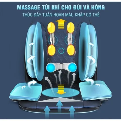 Ghế Massage Toàn Thân Nikio NK-181 - Công Nghệ Hồng Ngoại, Đấm Bóp, Rung 5 Tính Năng, Thiết Kế Sang Trọng Màu Đỏ, Tận Hưởng Thư Giãn Tối Đa