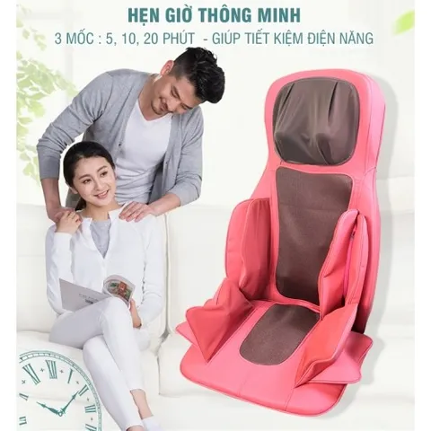 Ghế Massage Toàn Thân Nikio NK-181 - Công Nghệ Hồng Ngoại, Đấm Bóp, Rung 5 Tính Năng, Thiết Kế Sang Trọng Màu Đỏ, Tận Hưởng Thư Giãn Tối Đa