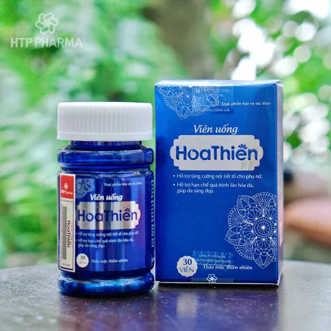 Viên Uống Hoa Thiên Cân Bằng Nội Tiết Tố Nữ - Hỗ Trợ Sinh Lý, Giảm Mãn Kinh, Làm Đẹp Da, Hộp 30 Viên