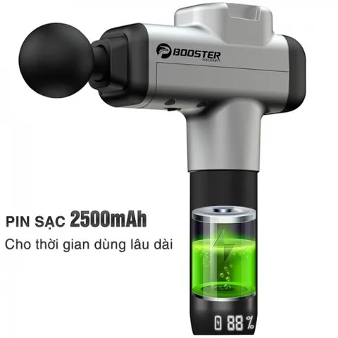 Súng massage cầm tay Booster M2-A 135W, dòng cao cấp 24V