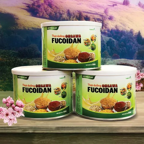 Bộ 7 Hộp Thực Dưỡng Ohsawa Fucoidan - Tăng Cường Miễn Dịch, Chế Độ Ăn Chay Nhật Bản, Dinh Dưỡng Từ Fucoidan và Nano Curcumin