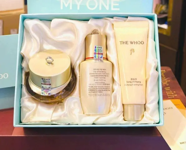 Bộ Dưỡng Da The Whoo Bichup My One Ritual Special Set - Chăm Sóc Da Cao Cấp từ Hàn Quốc, Giúp Làn Da Rạng Ngời và Trẻ Trung