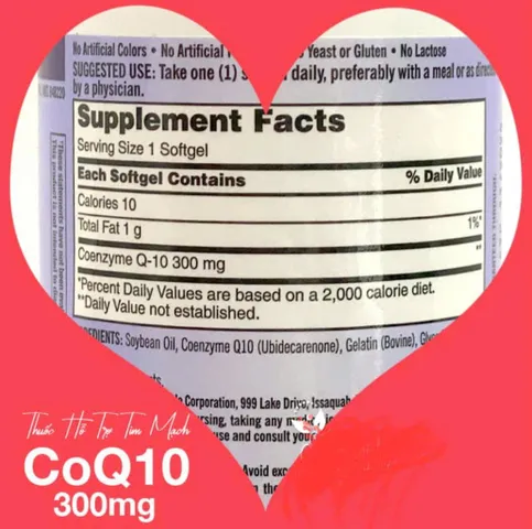 Viên uống Kirkland CoQ10 300mg Mỹ, 100 viên - Hỗ trợ sức khỏe tim mạch, tân trang năng lượng cho cơ thể