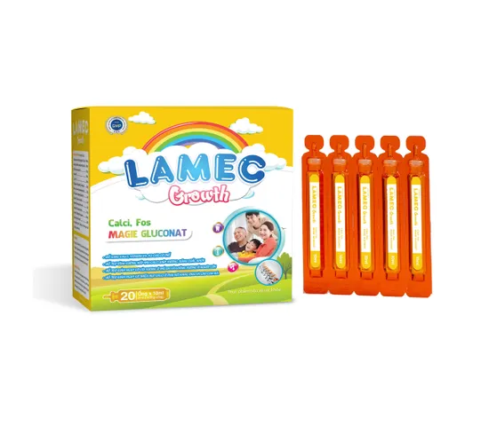 Canxi Hữu Cơ LAMEC Vị Yến Dễ Uống - Bổ Sung Calci, Vitamin D3, K2 Cho Trẻ Em và Phụ Nữ Mang Thai, Hỗ Trợ Phát Triển Chiều Cao