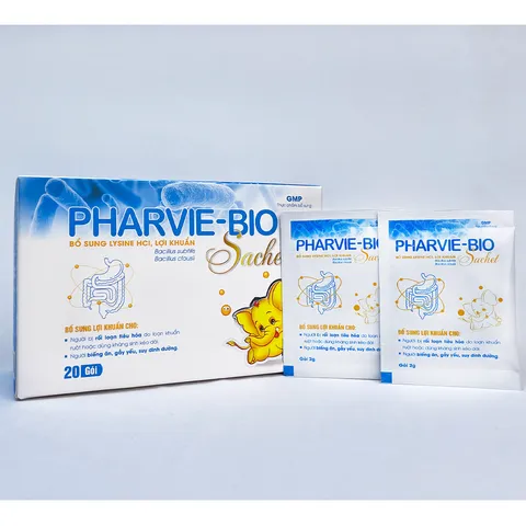 Lợi Khuẩn PharvieBio Sachet hỗ trợ tiêu hóa