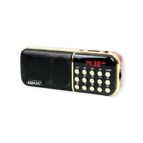 Loa Bluetooth BKK851 - Loa Đài Nghe FM/RADIO Chất Lượng Cao, Đi Kèm Pin Sạc và Dây Sạc - Lựa Chọn Tuyệt Vời Cho Người Già