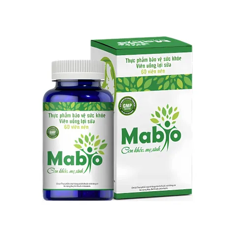 Viên Uống Lợi Sữa Mabio Dành Cho Các Mẹ Sau Sinh Bị Mất Sữa Ít Sữa