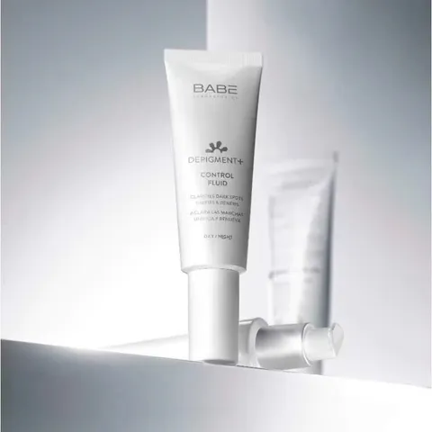 Kem Dưỡng Dạng Lỏng Babe Depigment+ Control Fluid - Làm Sáng Da, Mờ Thâm, Giảm Mụn, Phù Hợp Với Mọi Loại Da
