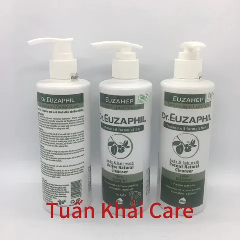 Sữa Tắm Gội Dr.euzaphil 300ml - Chăm Sóc Da, Ngừa Gàu, Dưỡng Ẩm, Hỗ Trợ Da Khỏe Mạnh - Giải Pháp Chăm Sóc Da Toàn Diện