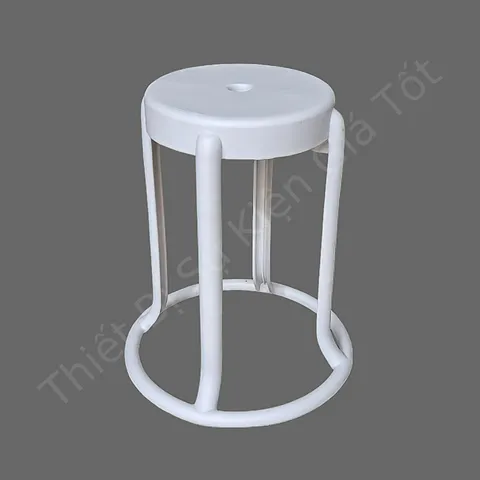 Ghế Đôn nhựa đúc nguyên khối dùng cho Sự Kiện - Đám Cưới - Cafe