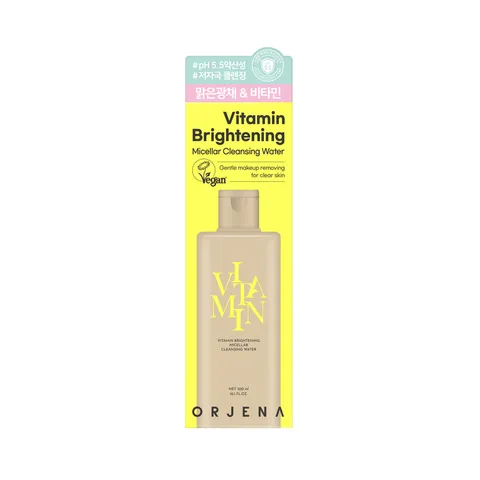 Nước Tẩy Trang Orjena 300ML - Chiết Xuất Bưởi Hồng Làm Sáng Da, Tẩy Trang Hiệu Quả Cho Mọi Loại Da, Dưỡng Ẩm An Toàn