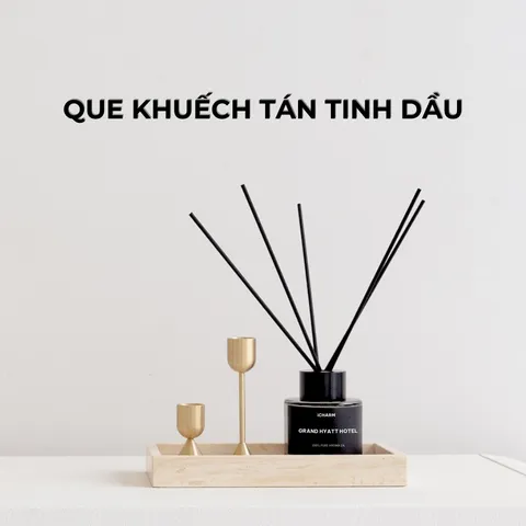 Que khuếch tán tinh dầu hương nước hoa, khách sạn 50ml, 100ml iCHARM