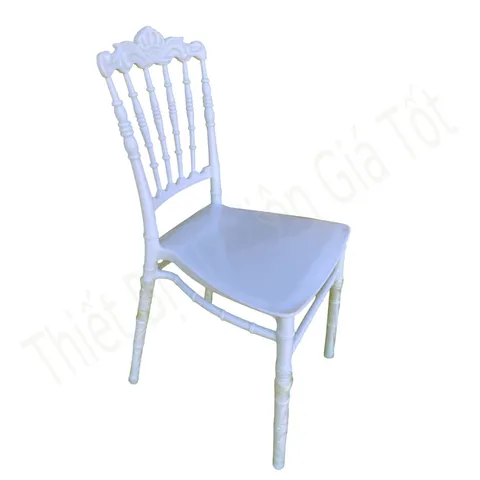 Ghế nhựa sự kiện dáng Chiavari - Tiffany - Queen - King  - đúc nhựa nguyên khối