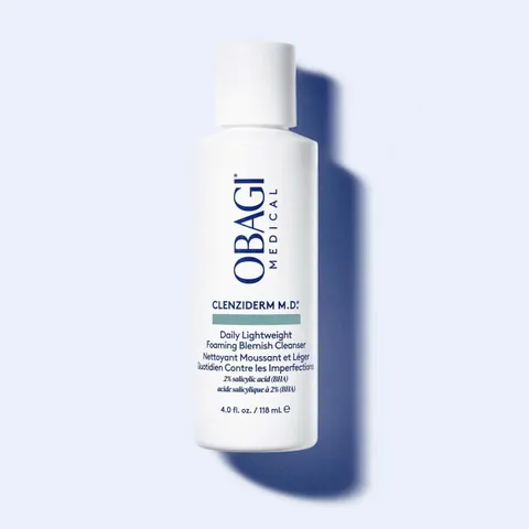 Sữa Rửa Mặt Obagi Clenziderm M.D. Foaming - Dành Cho Da Dầu Mụn, Tẩy Tế Bào Chết Với 2% Salicylic Acid (BHA)