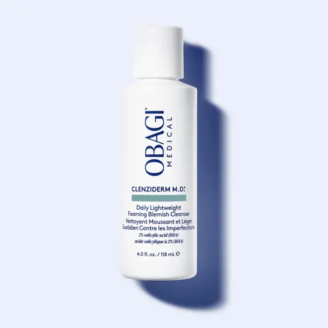 Sữa Rửa Mặt Obagi Foaming Blemish Cleanser 7 Tác Dụng - Làm Sạch Mụn, Tẩy Tế Bào Chết, Dành Cho Da Dầu Mụn, 2% Salicylic Acid