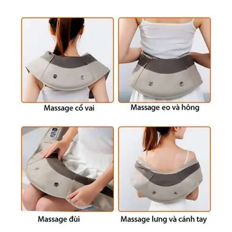 Máy Massage Cổ Vai Gáy PULI PL-902/903 Hàn Quốc - 99 Kiểu Đấm Chuyên Nghiệp, Giảm Đau Mỏi Cho Dân Văn Phòng
