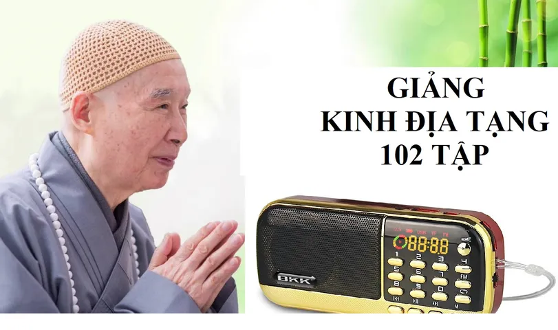 Loa Giảng Kinh Địa Tạng BKK 102 Tập - Thiết Bị Nghe Pháp Chất Lượng Cao với Thẻ Nhớ và Dây Sạc