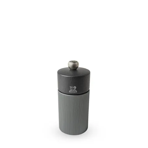 Cối Xay Tiêu Peugeot 12cm Màu Xám Carbon - Dụng cụ nhà bếp hiện đại với lưỡi xay thép không gỉ và núm chỉnh độ mịn tiện lợi