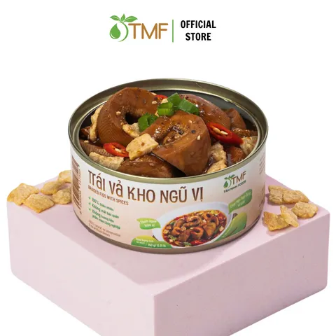 Trái Vả Kho Ngũ Vị Dinh Dưỡng 140g - Món Ăn Liền Tiện Lợi, Không Chất Bảo Quản, Hương Vị Truyền Thống Tâm Minh Foods