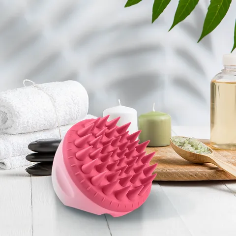 Lược Gội Đầu Life360 LE-LGD22 - Lược Massage Da Đầu Silicon, Giảm Gàu, Kích Thích Mọc Tóc - Đồ Dùng Phòng Tắm Chính Hãng