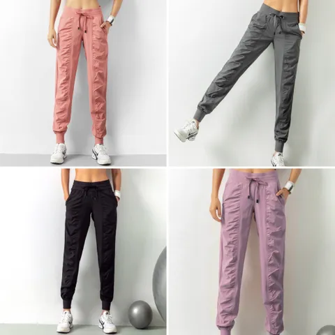 Quần Jogger Thể Thao Nữ Vải Dù Cao Cấp Thoáng Mát - Phong Cách Trẻ Trung, Năng Động, Thích Hợp Tập Luyện Và Đi Chơi