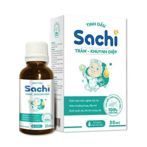 Tinh Dầu Tràm Khuynh Diệp Sachi 30ml - Chiết Xuất Tự Nhiên, Giúp Thư Giãn và Hỗ Trợ Sức Khỏe, An Toàn Cho Bé
