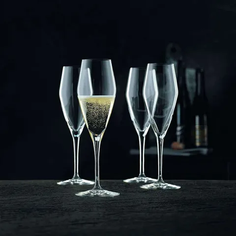 Bộ 4 Ly Champange Nachtmann Vinova - Pha Lê Sang Trọng, Quà Tặng Đặc Biệt cho Ngày Cưới, Tân Gia, Lễ Hội