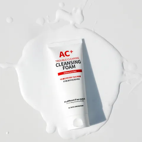 Sữa Rửa Mặt AC+ Trouble Clearing Cleansing Foam 150ml - Dành Cho Da Dầu Mụn, Làm Sạch Sâu, Giữ Ẩm, Hàn Quốc