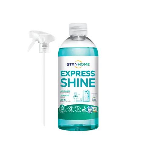 Xịt Tẩy Cặn Canxi Nước Cứng Stanhome Express Shine 500ml - Làm Sạch Nhà Tắm Tự Nhiên Hiệu Quả Trong 1 Phút