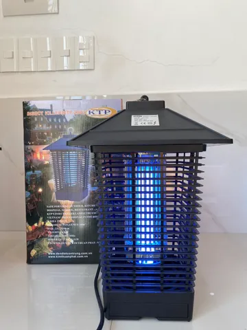 Đèn Bắt Muỗi Sân Vườn KTP-22W - Diệt Côn Trùng Hiệu Quả 60m², Công Nghệ KTP VIỆT NAM, Bảo Hành 12 Tháng